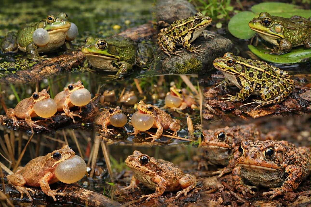 Amphibians at Coy Lake Camping