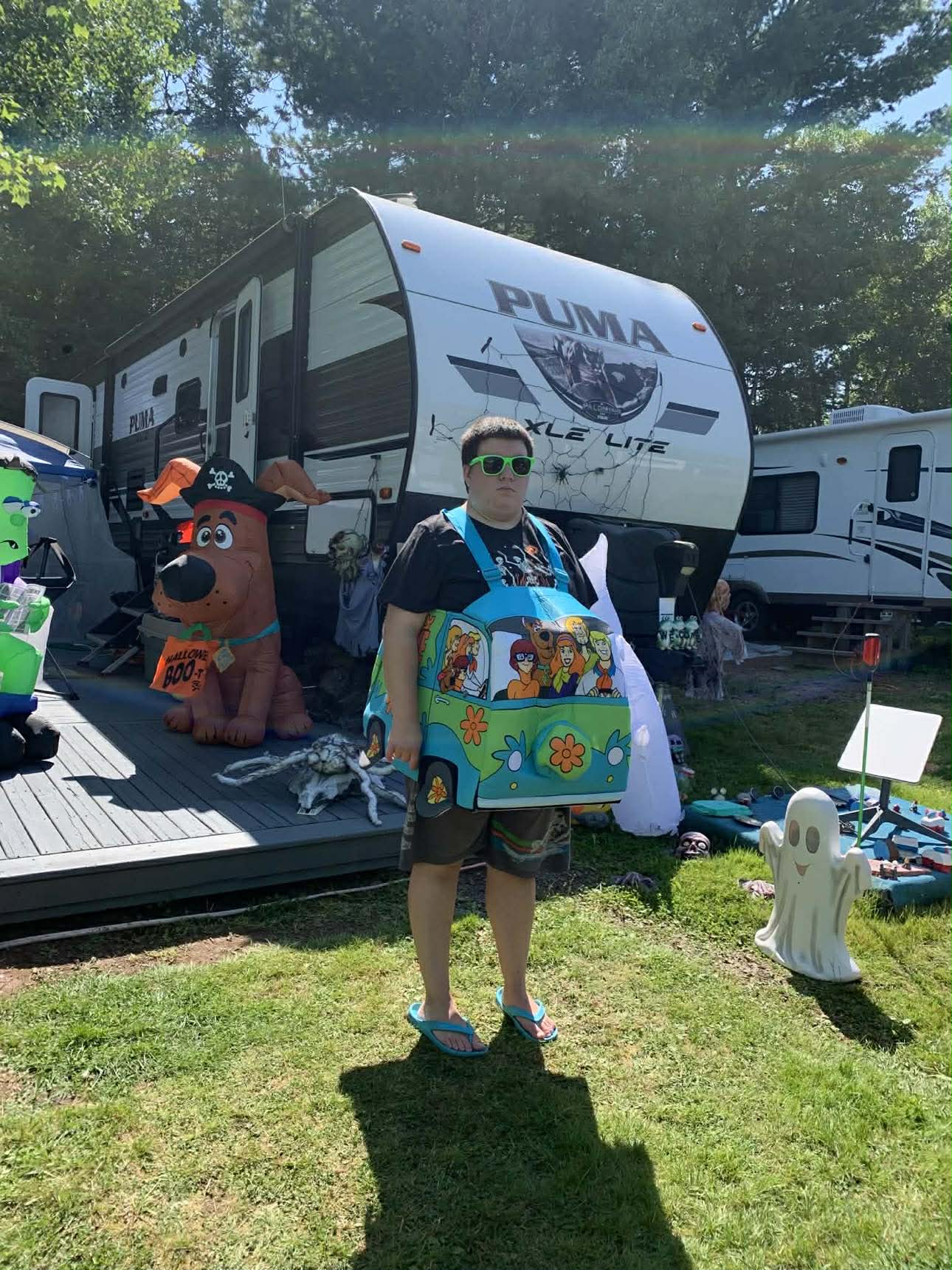 Halloween at Coy Lake Camping, New Brunswick. Family Friendly Fun