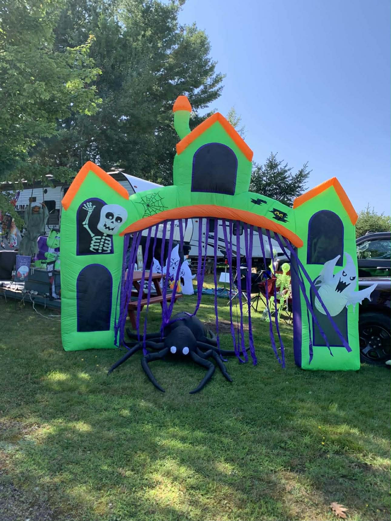 Halloween at Coy Lake Camping, New Brunswick. Family Friendly Fun