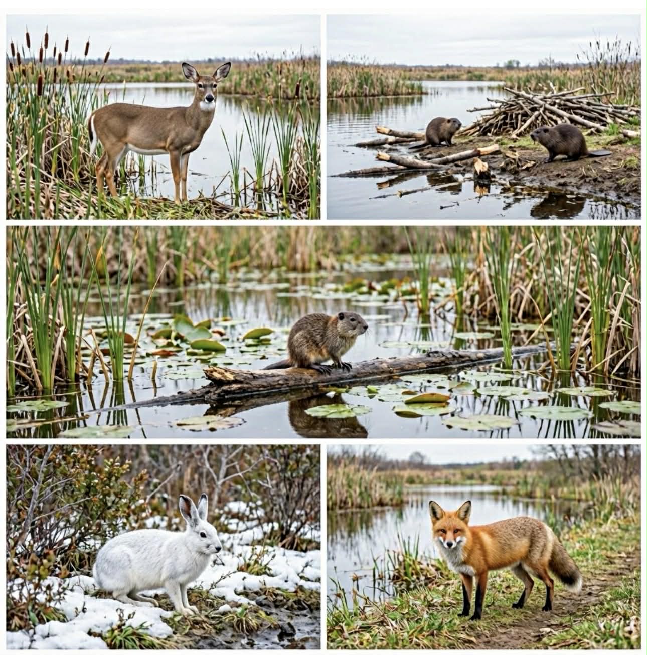 Mammals of Coy Lake New Brunswick